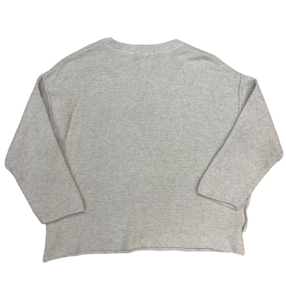 Free People Hailee Sweater Set in Ivory Heather Light Grey Size Large - Picture 7 of 11